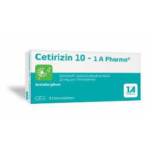 CETIRIZIN 10-1A Pharma Filmtabletten