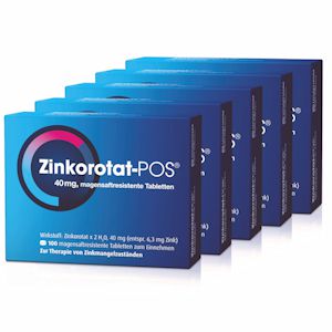 ZINKOROTAT POS magensaftresistente Tabletten